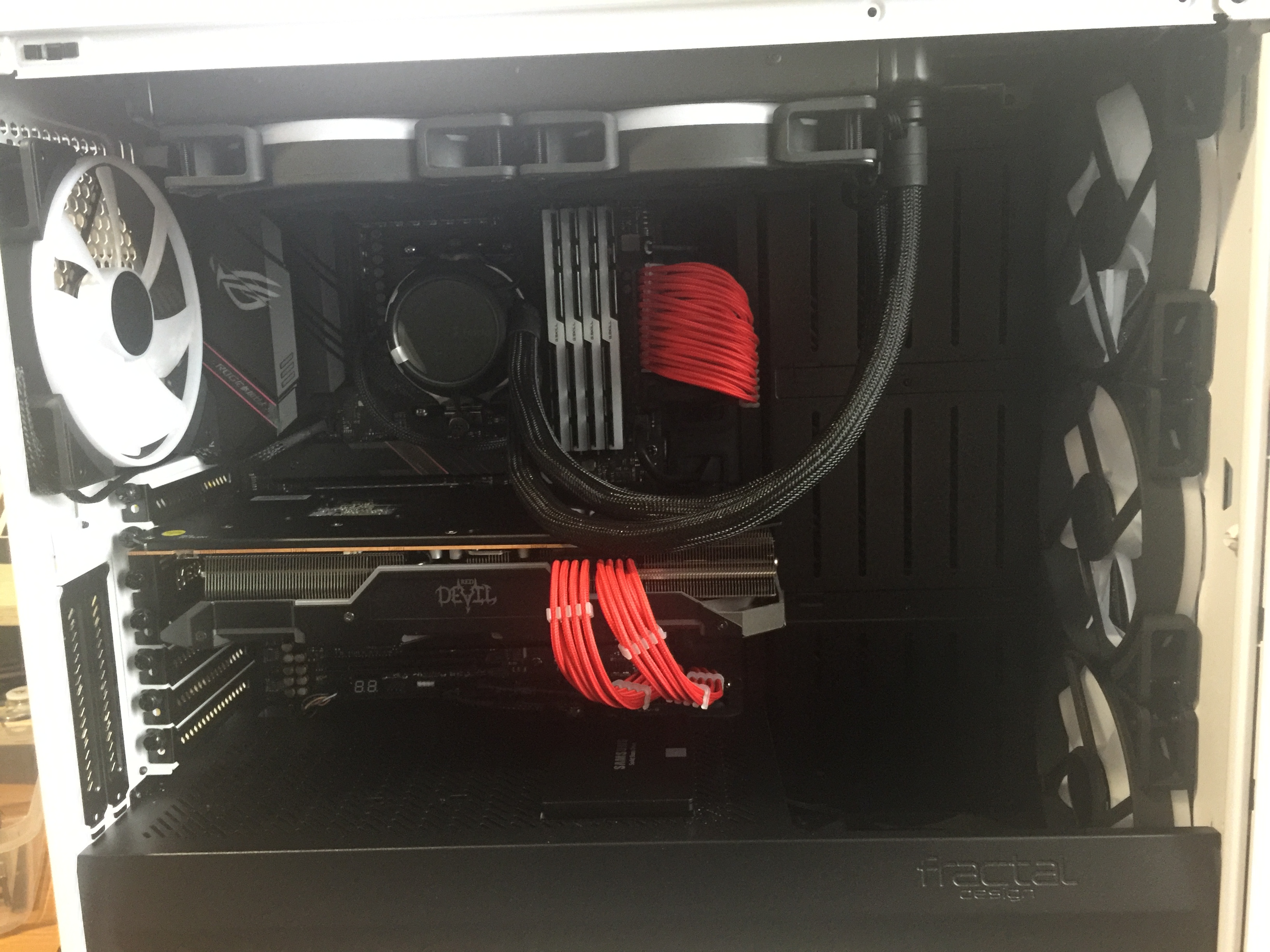 Red devil graphics card